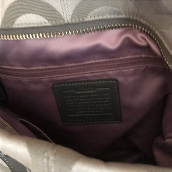 Coach Signature Sateen Brooke Duffle Bag - Picture 3 of 6